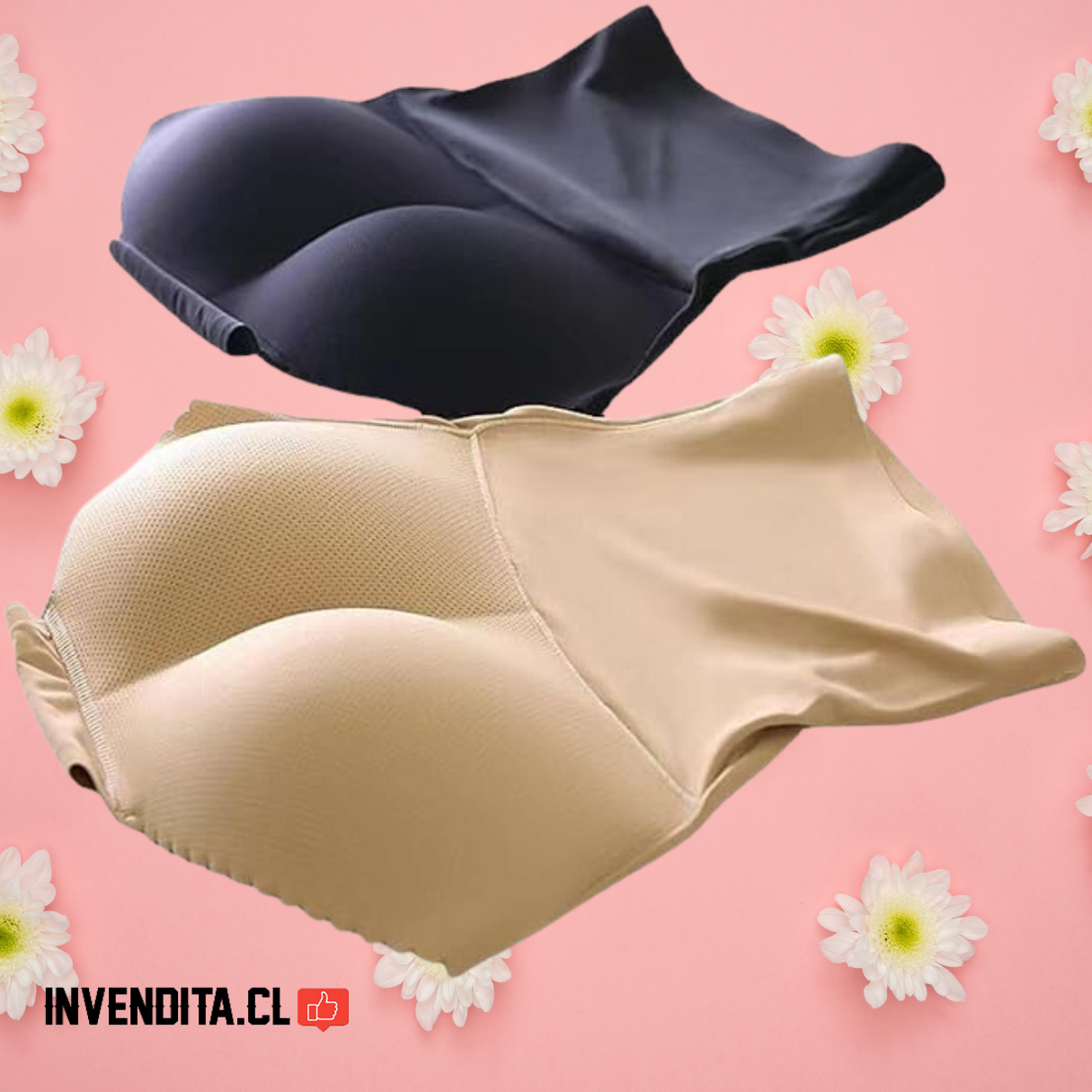 Calzón con relleno aumenta glúteos con o sin faja