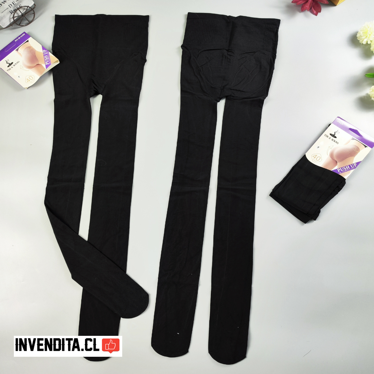 Panty con push up Reductora 40D