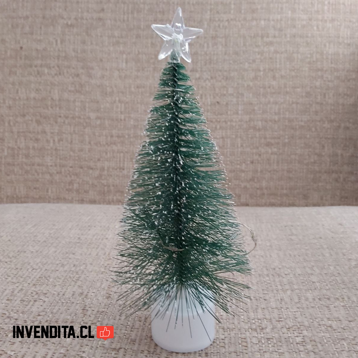 Mini árbol de pascua para decoración