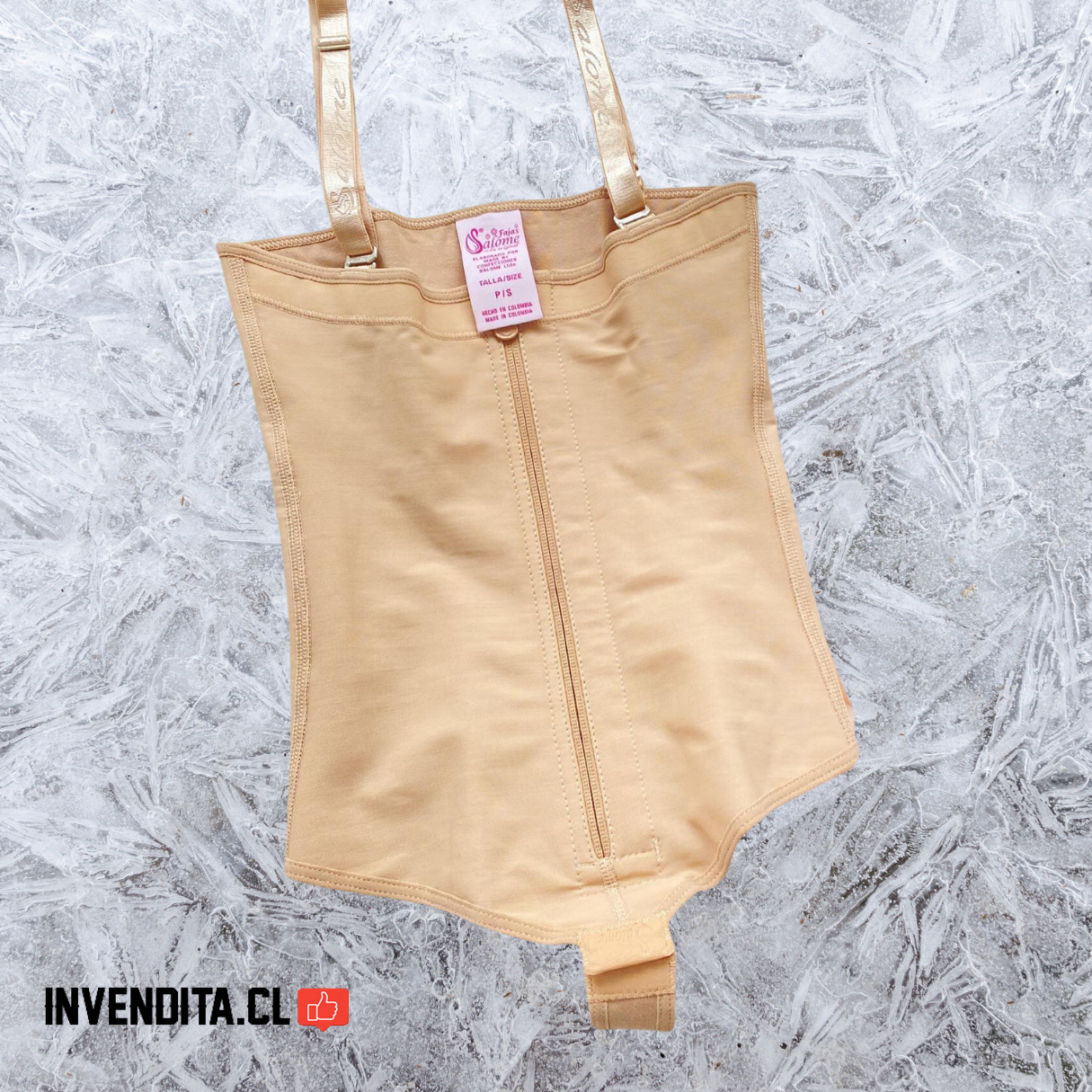 Faja Busto Libre Y Tirantes Auto Ajustable