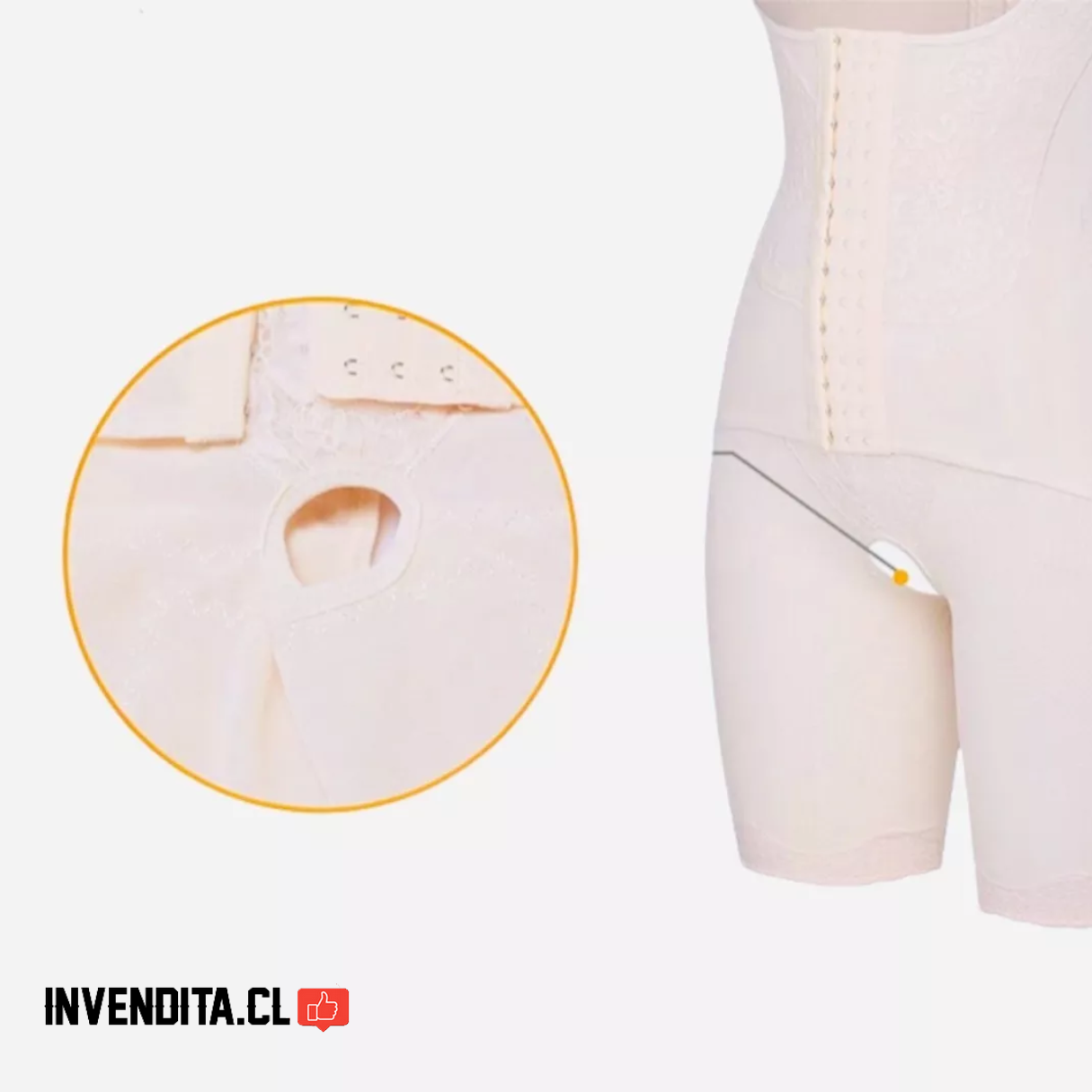 Body Faja Completo Senos Libres
