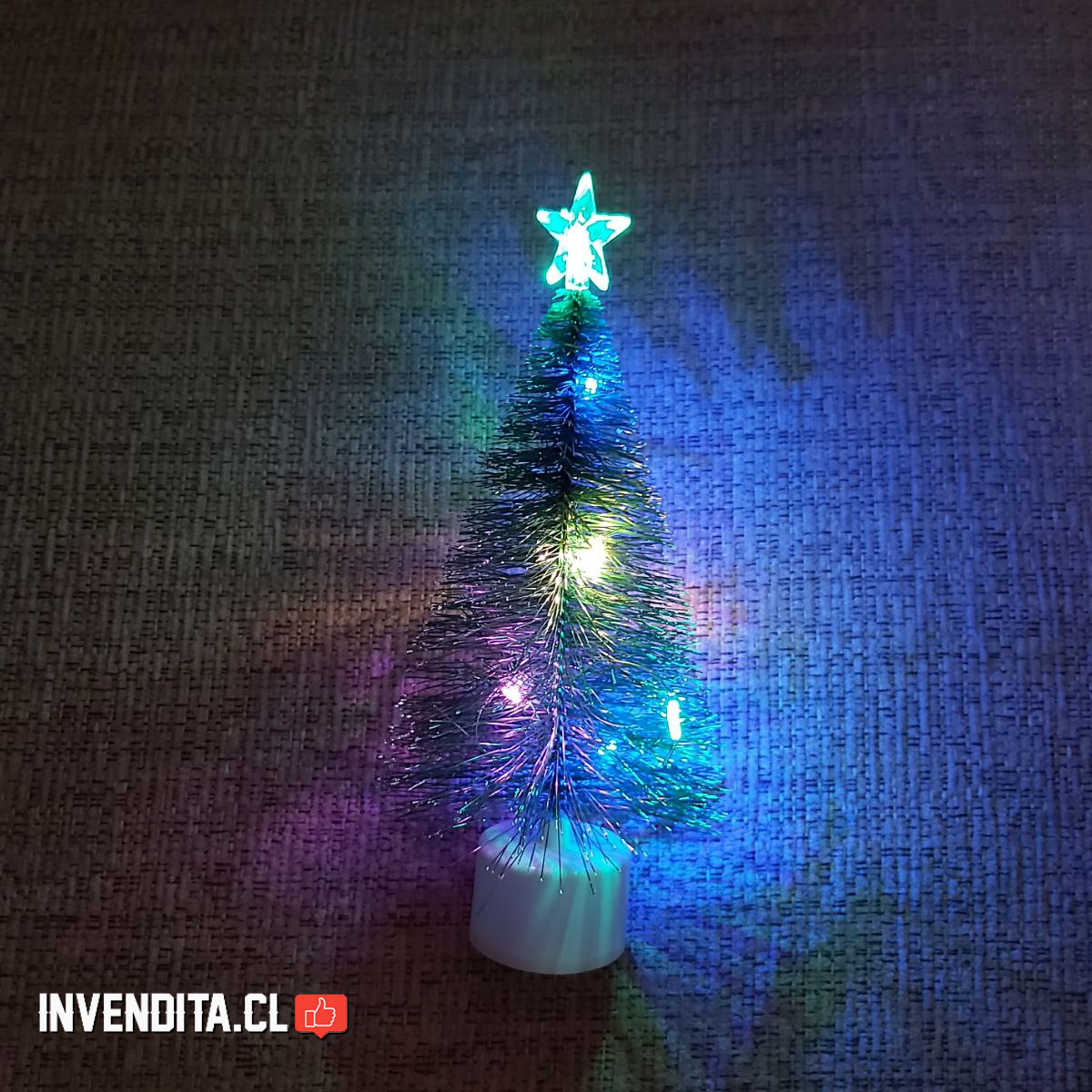 Mini árbol de pascua para decoración