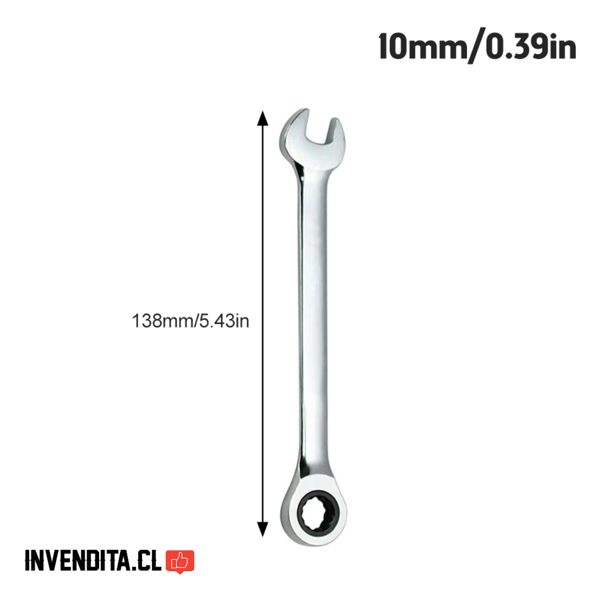 Juego de llaves punta corona 6, 8 y 10 mm
