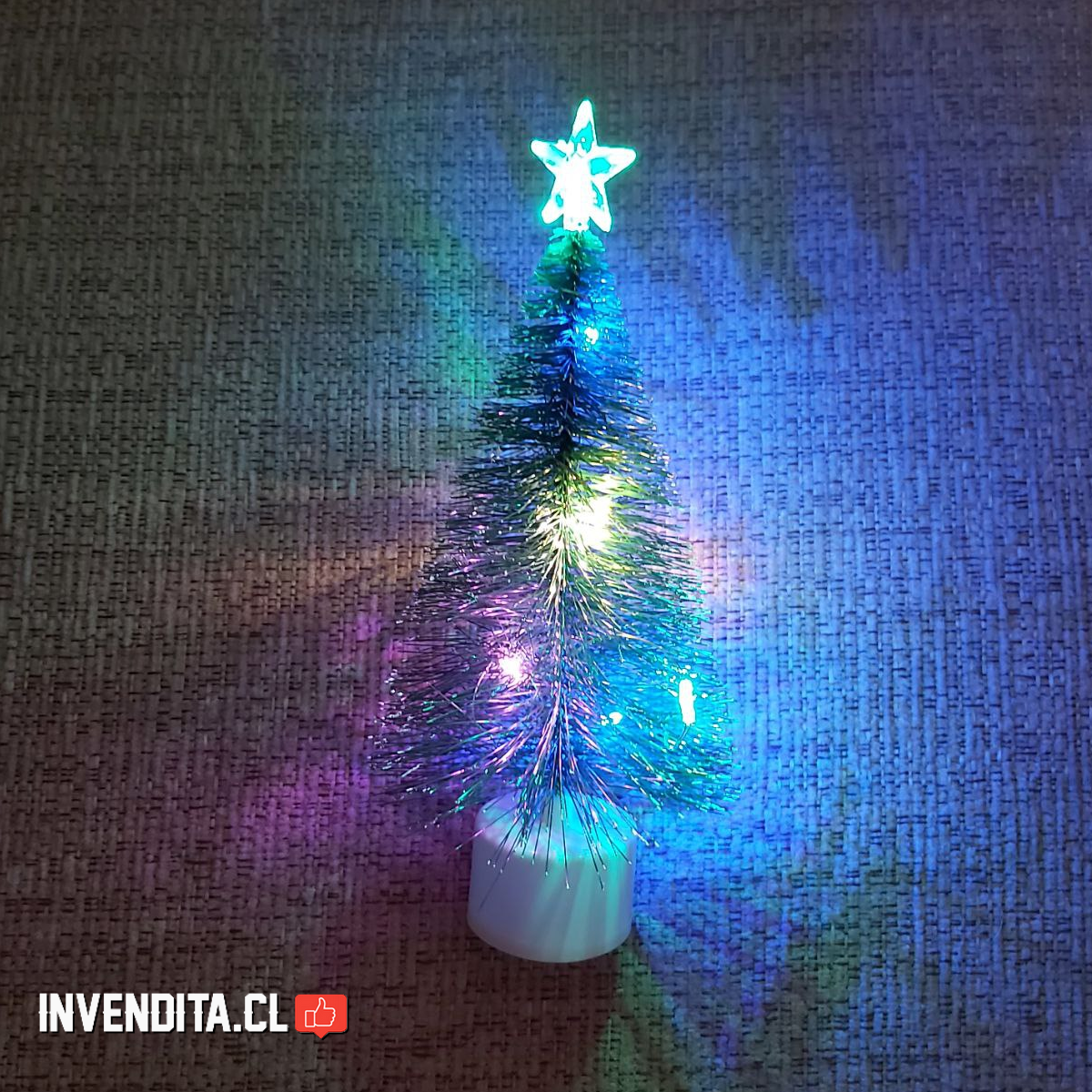 Mini árbol de pascua para decoración