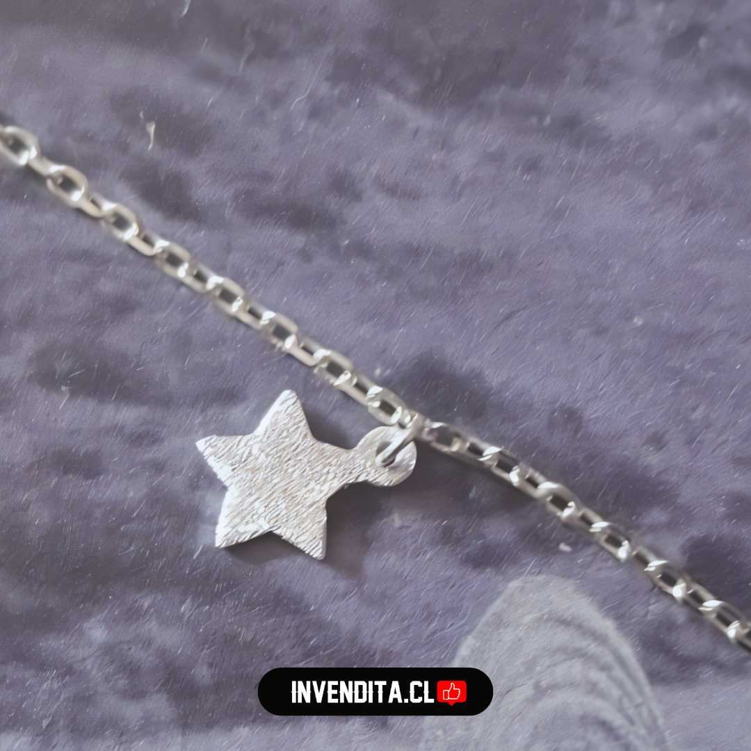 Pulsera de plata 925 figura de corazones