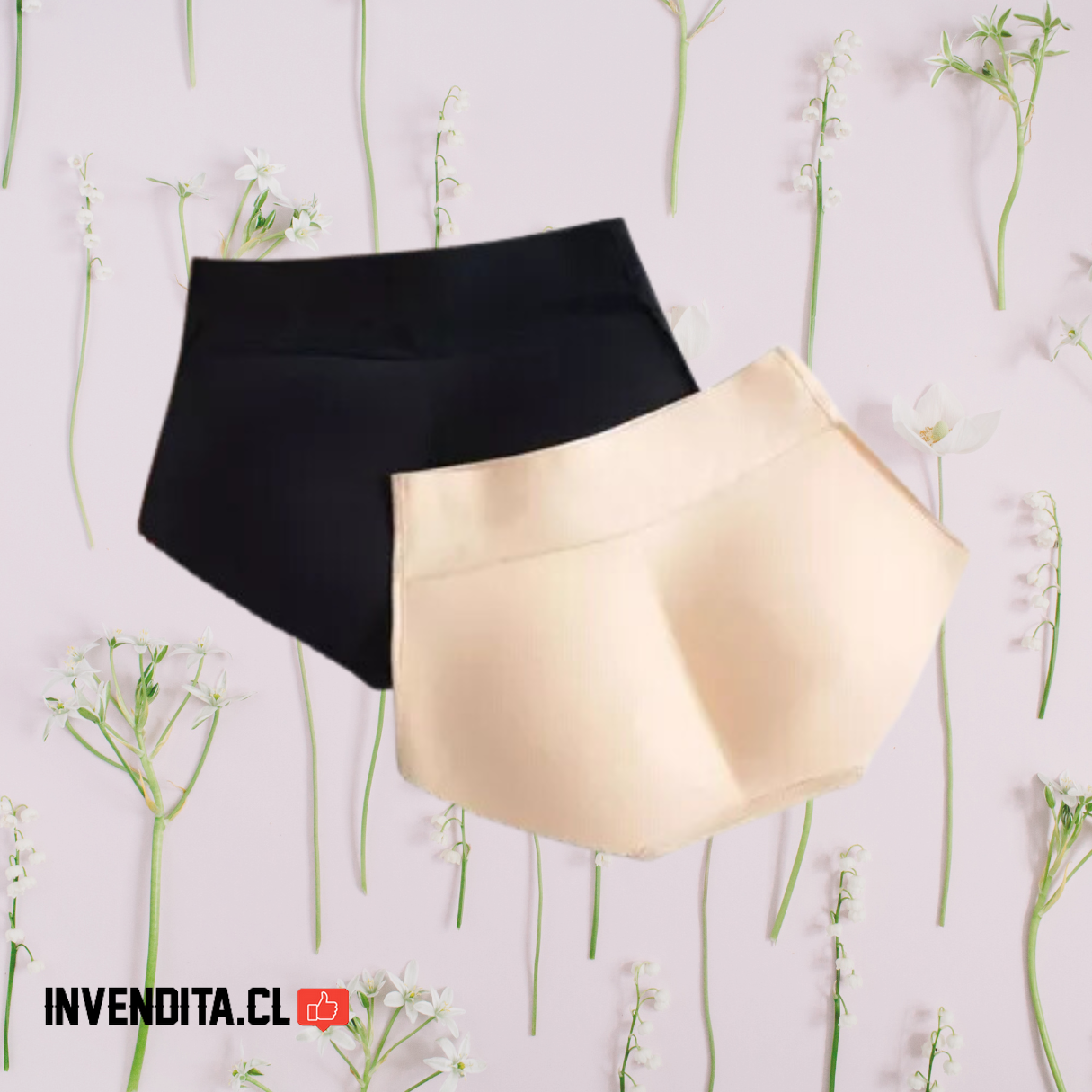 Calzón con relleno aumenta glúteos con o sin faja