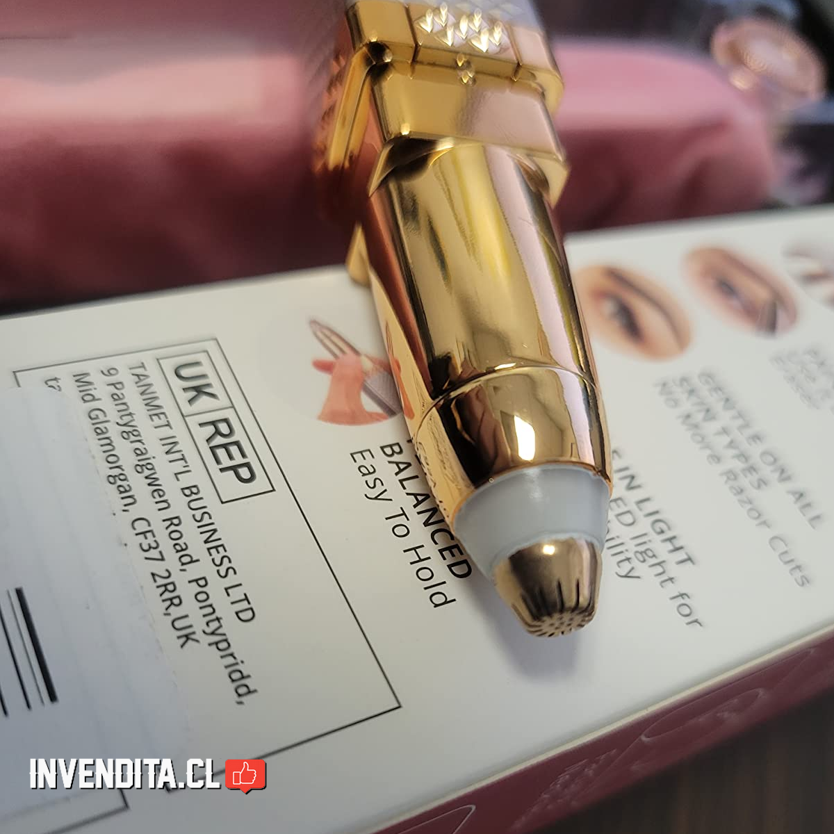Removedor para vello facial y cejas