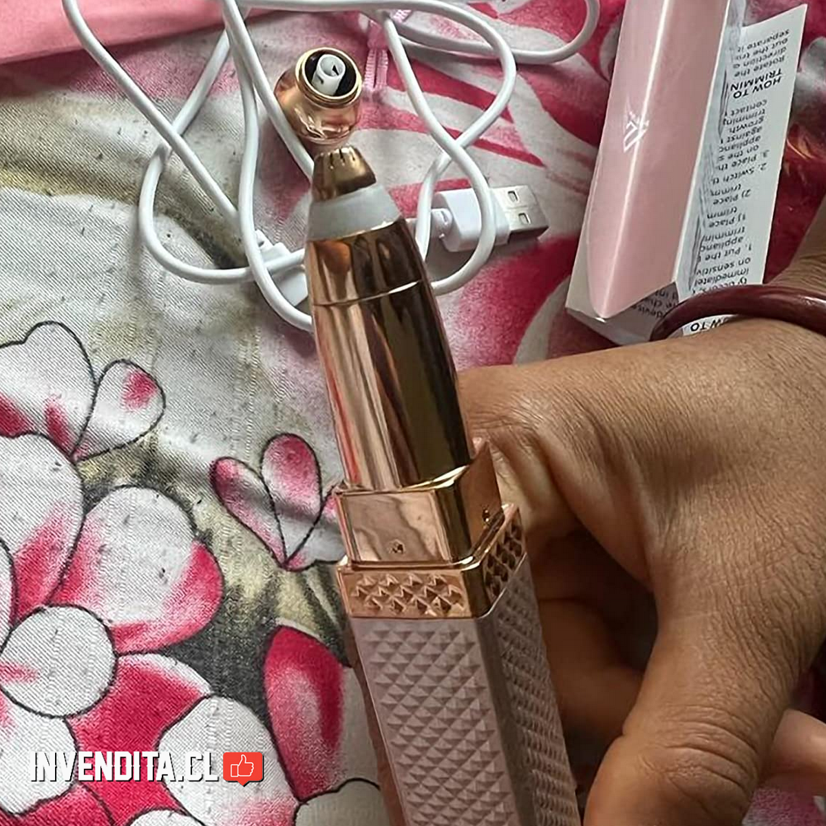 Removedor para vello facial y cejas