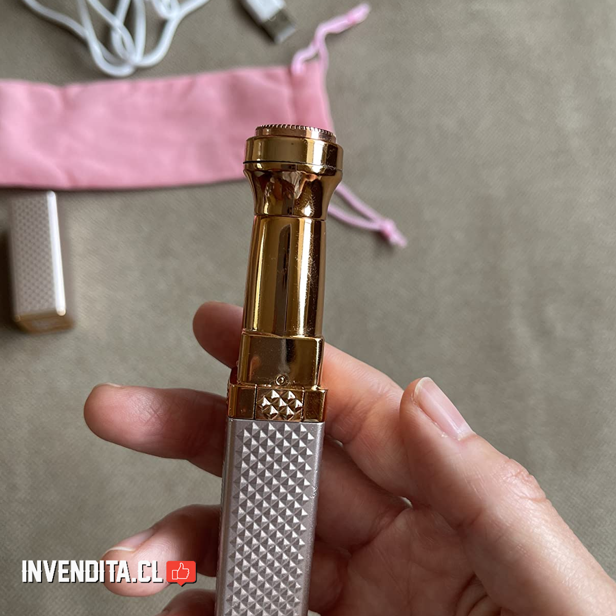 Removedor para vello facial y cejas