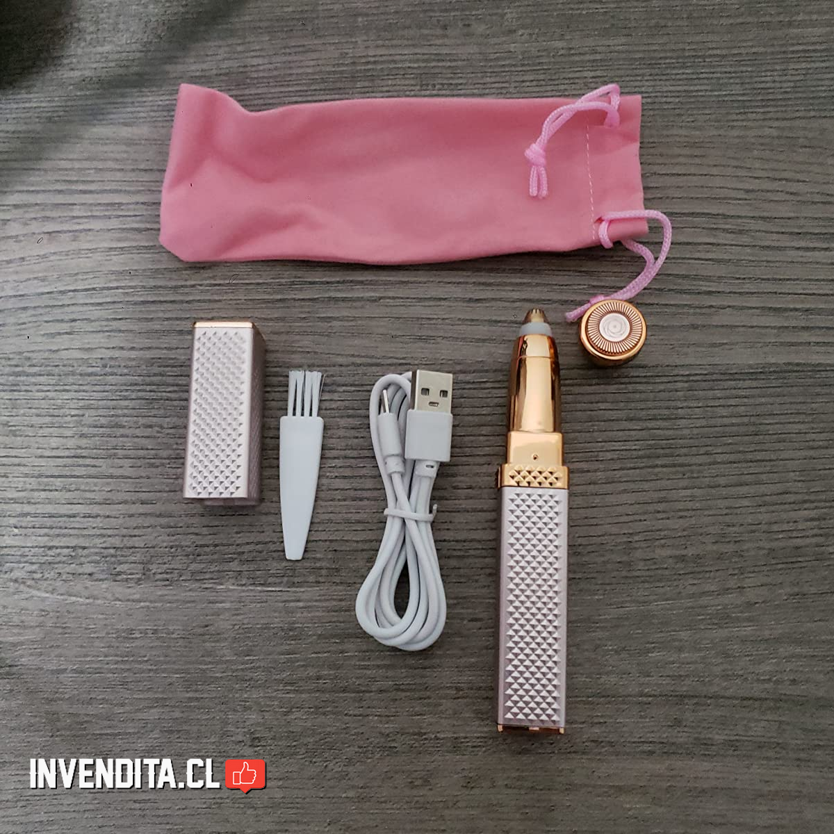 Removedor para vello facial y cejas