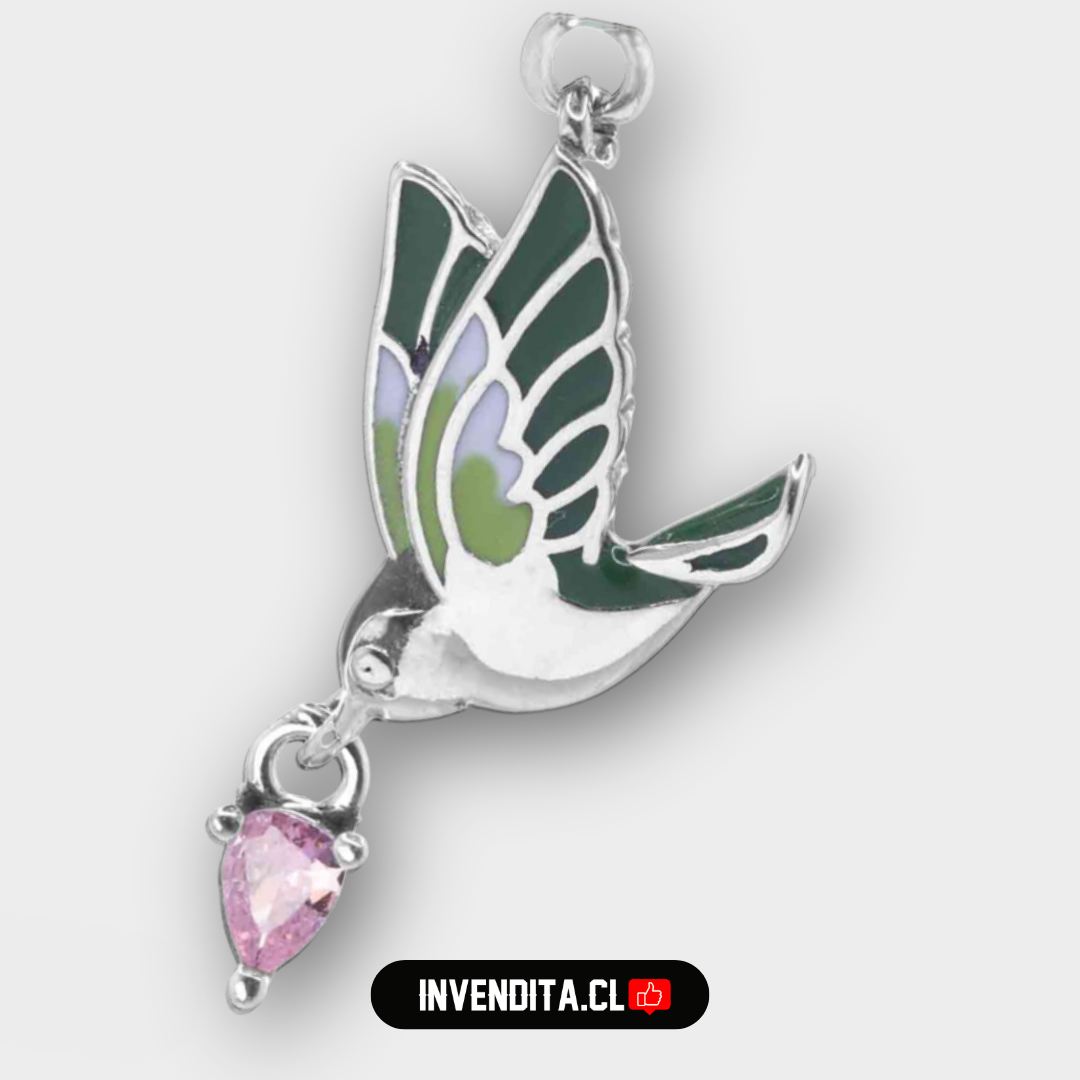 Charm estilo pandora lagrima de golondrina