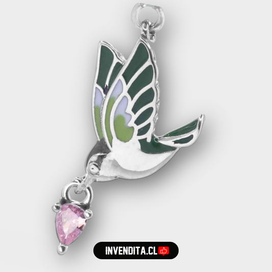 Charm estilo pandora lagrima de golondrina