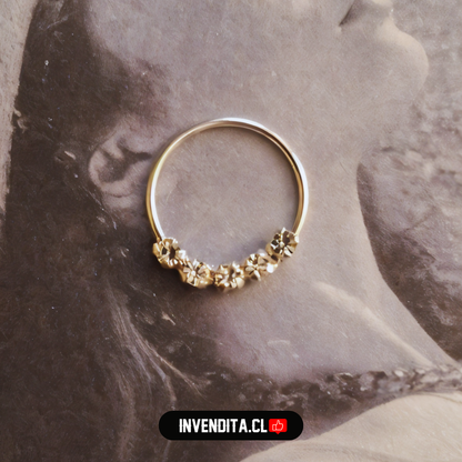 Aros de plata 925 piercing con circones cuadrados