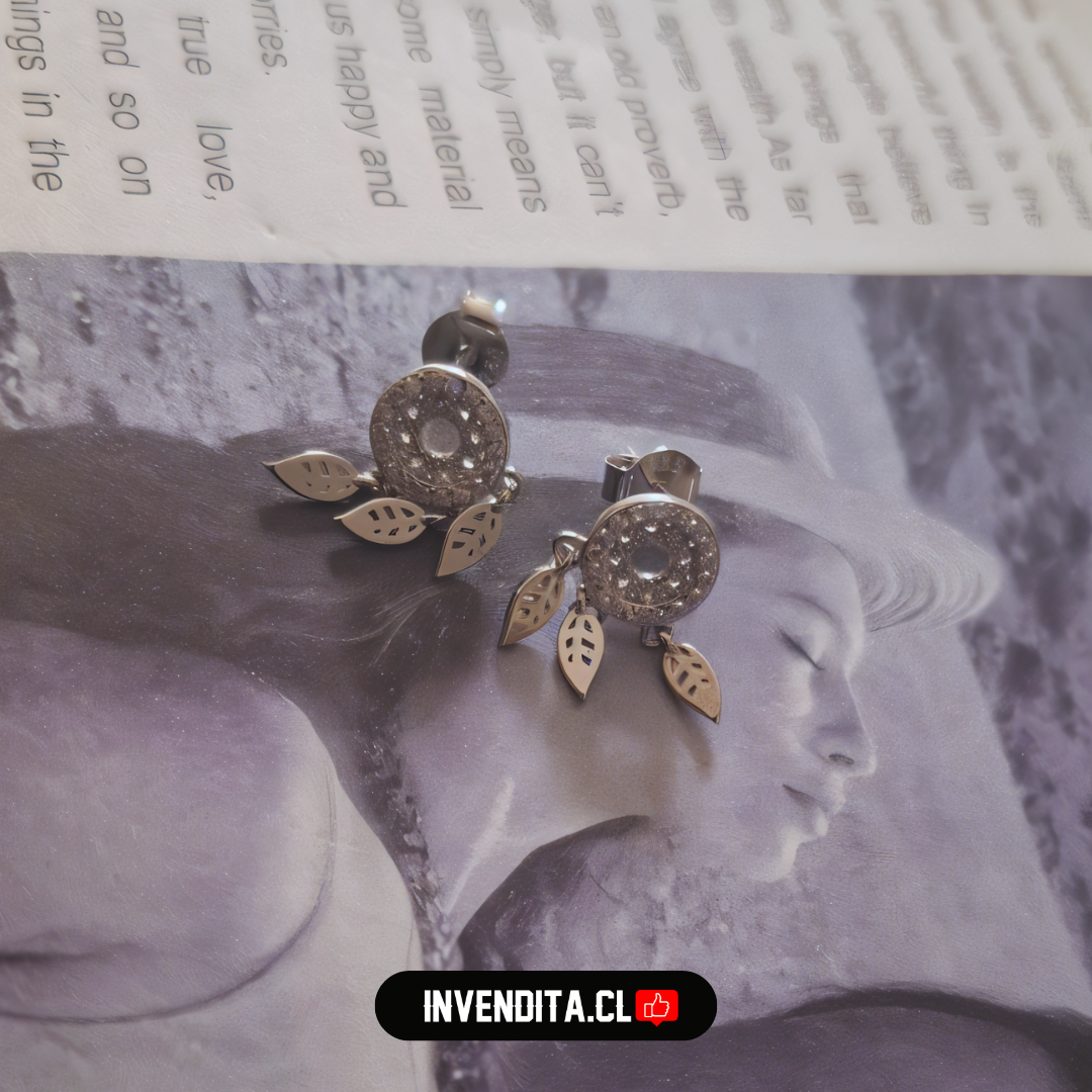 Aros de plata 925 diseño atrapasueños