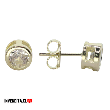 Aro plata 925 tres estrellas con micro circones