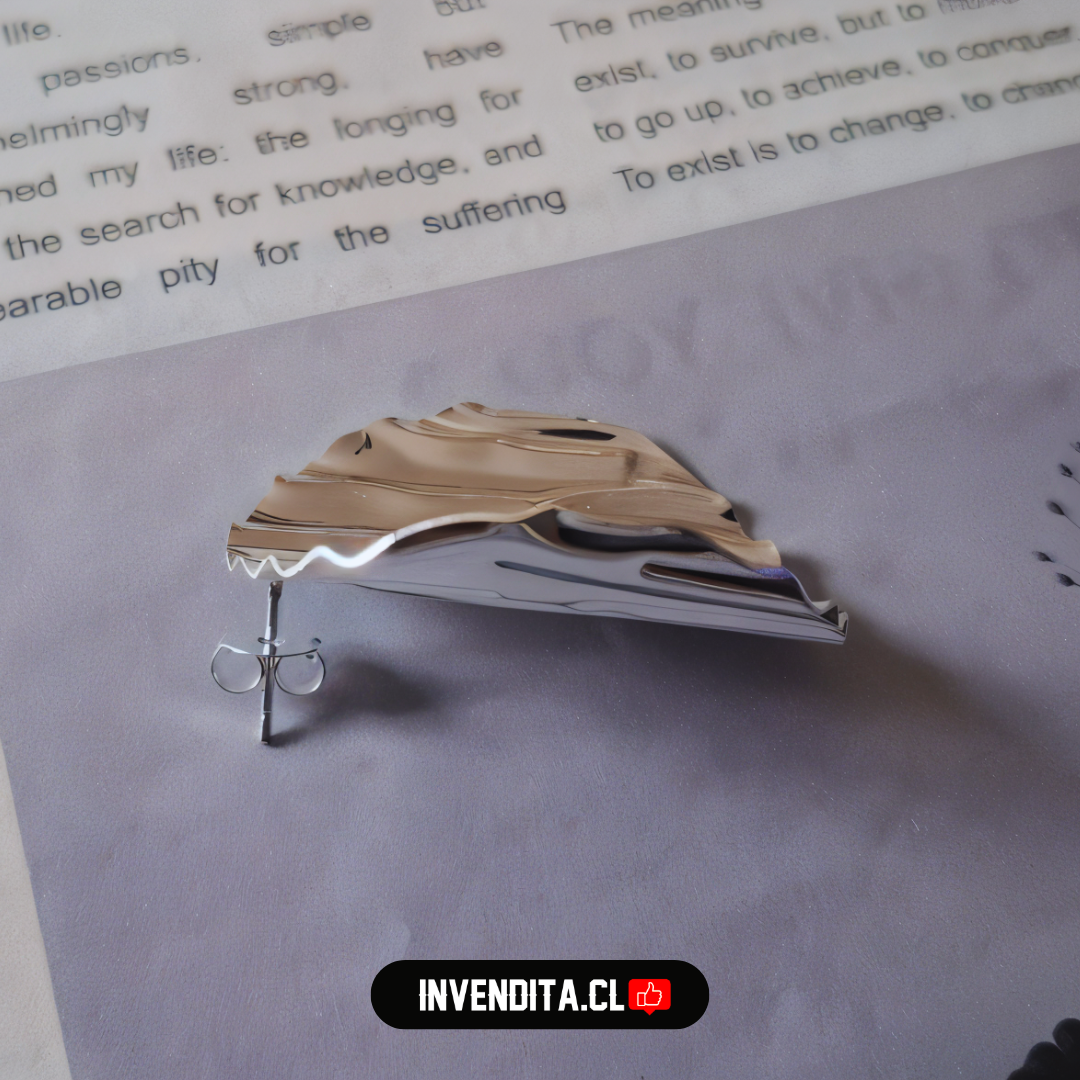 Aros enchapados en plata diseño placa con relieve