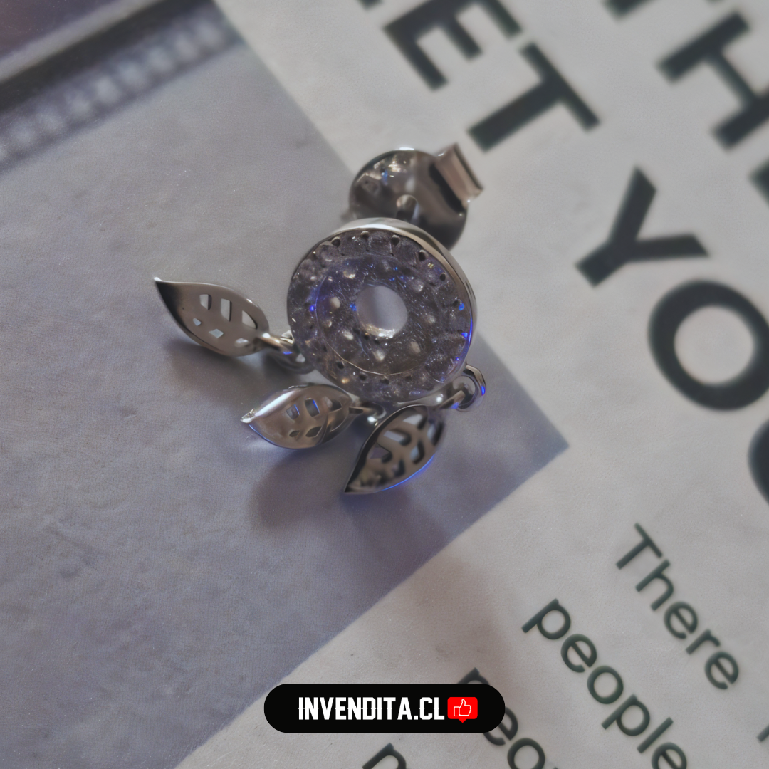 Aros de plata 925 diseño atrapasueños