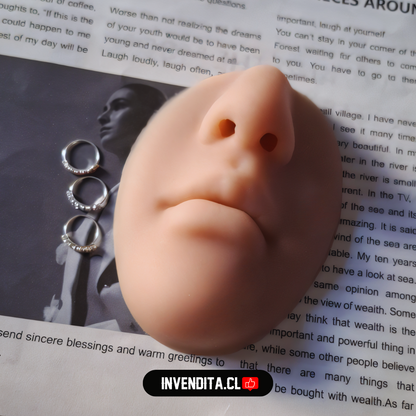 Aros de plata 925 piercing banda de circones