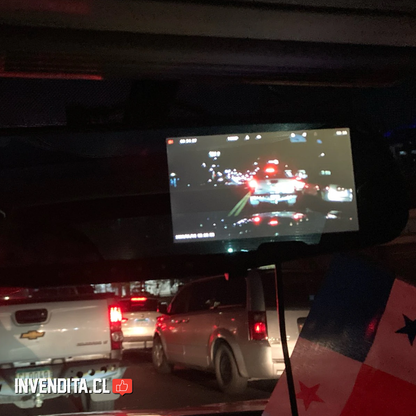 Espejo Retrovisor Cámara De Auto + Cámara Retroceso