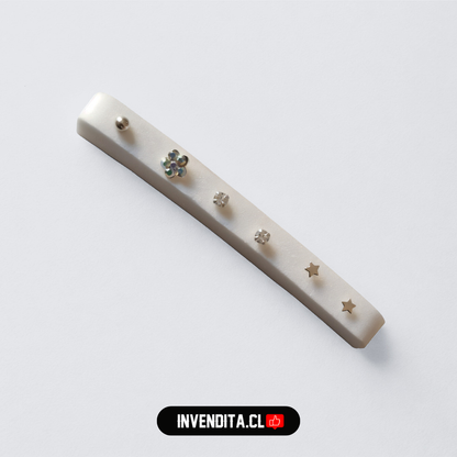 Aros de plata 925 set de piercing de nariz